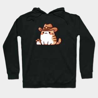 Sheriff Cat Hoodie